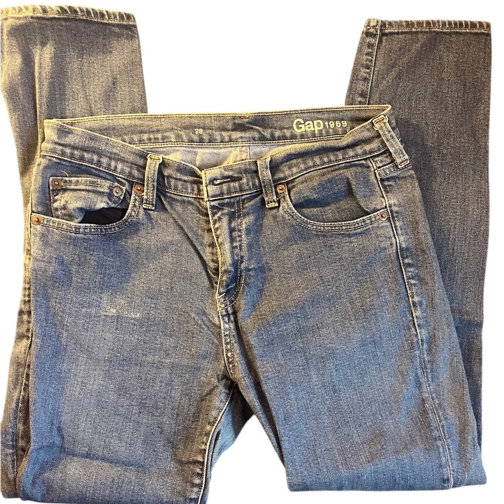 Gap skinny straight jeans - size 28